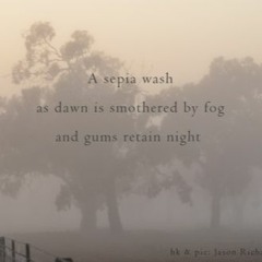 Sepia Dawn [naviarhaiku188]