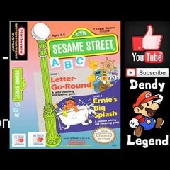 Sesame Street NES Music Song Soundtrack - Ernie Big Splash [HQ] High Quality Music