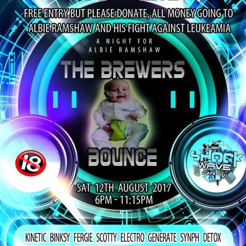 THE BREWERS 12th of august Dj Fergie - Mc Strike B2B Mc Nappa faze and bradly b