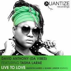 Dave Anthony feat. Tasha LaRae - Live to Love (Quentin Harris Re Production)