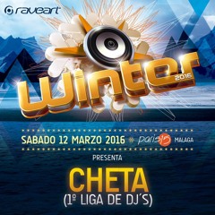 Cheta @ Winter Raveart 2016 - Sala Paris 15 (Malaga)