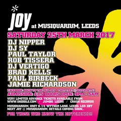 Jamie Richardson. Joy Musiquarium. Leeds. 25.03.17