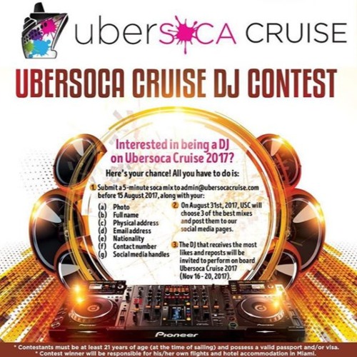 UberSoca Cruise DJ Contest Entry (Mixed by DJ Lex)