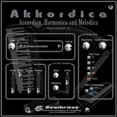 Akkordica Virtual Accordion, Harmonica and Melodica VST Plugin (Windows, macOS)