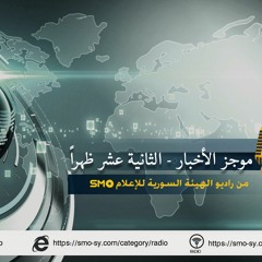 موجز الثانية عشر من راديو الهيئة السورية للإعلام 17/8/207