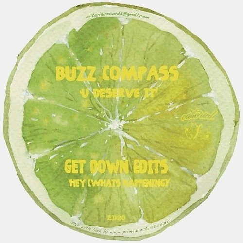 Get Down Edits - Hey (What's Happening) Out Now On Editorial Records