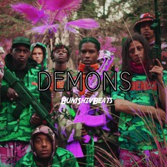 Cozy Tapes Vol. 2 Type Beat - Demons | A$AP Mob Type Beat | @SlamBOOZLD x @BumShivBeats