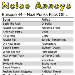 Ep. 44 -  Nazi Punks Fuck Off
