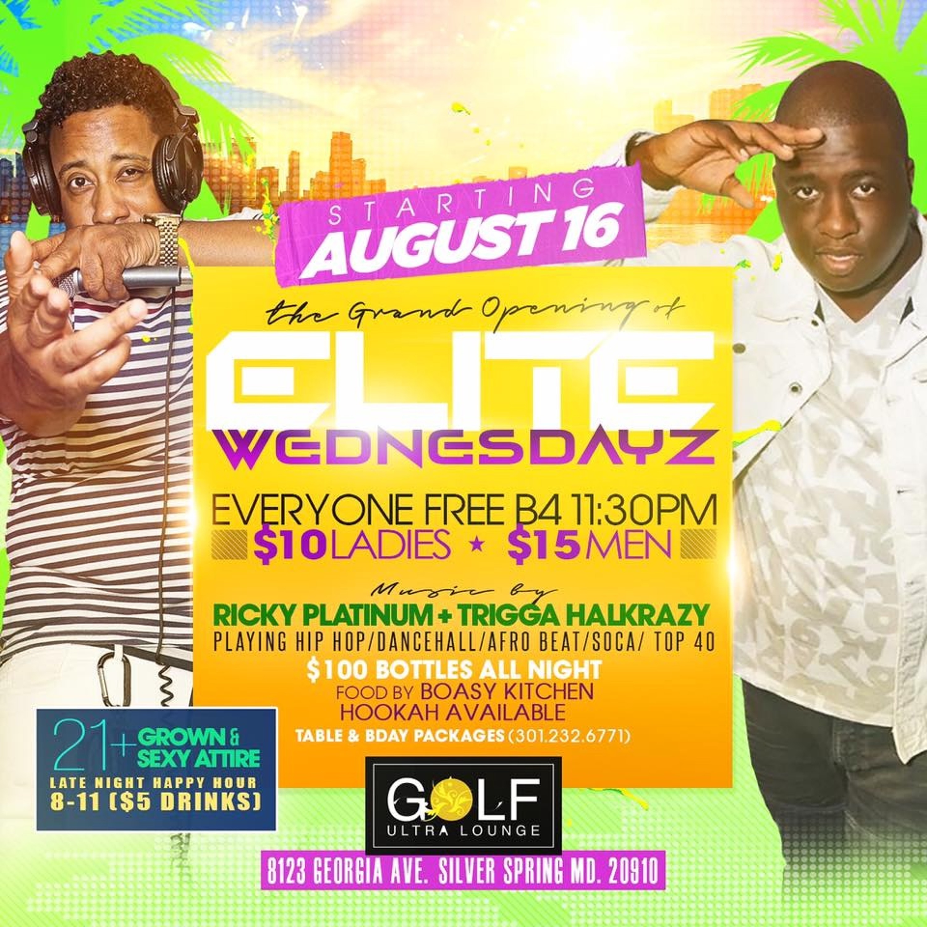 HALF KRAZY *special guest* @ ELITE WEDS GRAND OPENING 8/16 episode artwork