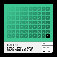 Carl Cox - I Want You (Forever) (Josh Butler Remix)