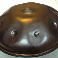 Playing with handpan impro 1