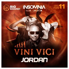 Jordan live @ Insomnia - RIO Budapest 11.8.2017