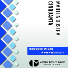 Cinquanta (live) - for Percussion ensemble