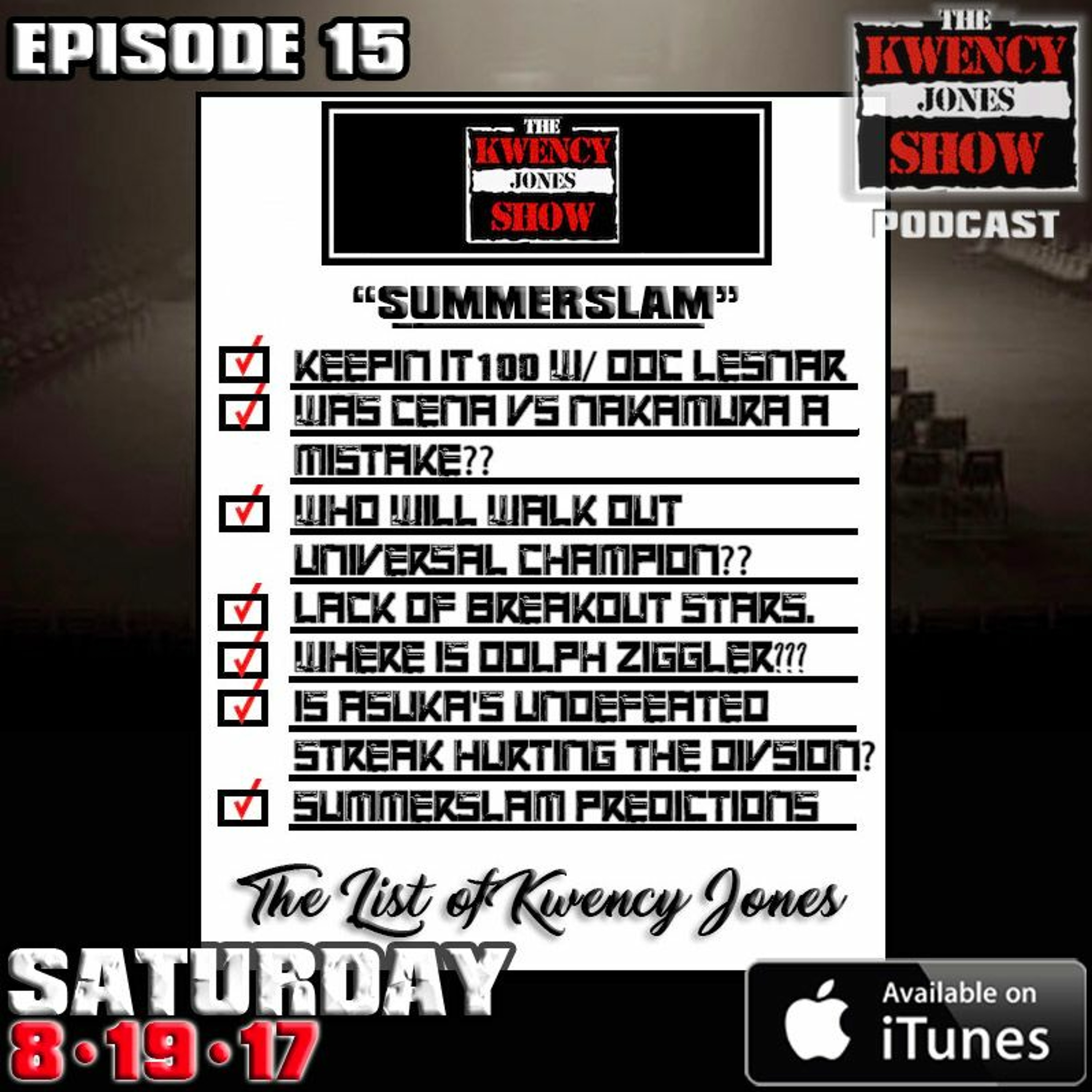 The Kwency Jones Show Podcast