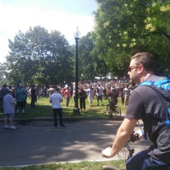 Antifacism march in Boston Common - 8/19/17