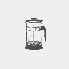 french pressed coffee
