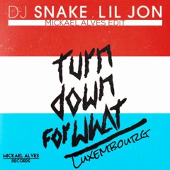 DJ Snake & Lil Jon - Turn Down For What Luxembourg (Mickael Alves Edit)