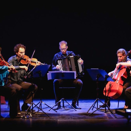 Dissolved Voices for Accordion and String Quartet