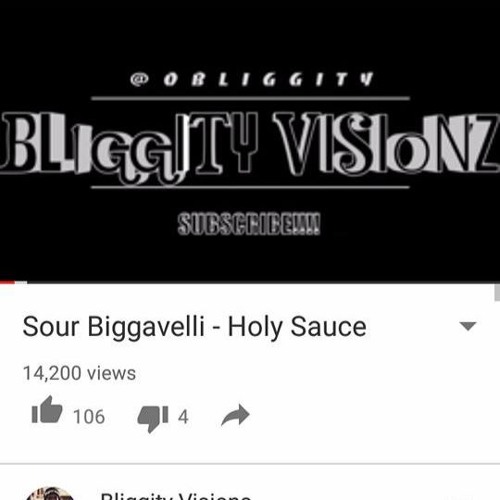 Holy $auce - (Prod @BirdieBands ) (video in description )