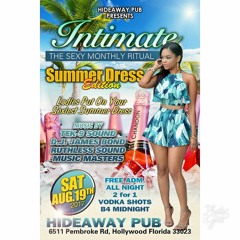 INTIMATE with TEK 9, JAMES BOND, RUTHLESS & MUSICMASTERS Aug 19, 2017