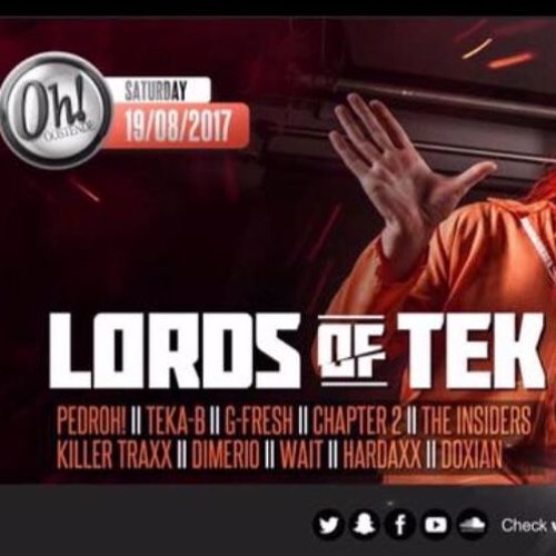Wait - Live At The Oh! Oostende 19 - 08 - 2017 Lords Of Tek (100% Tek)