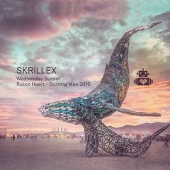 Skrillex - Sunset Art Tour - Robot Heart - Burning Man 2016