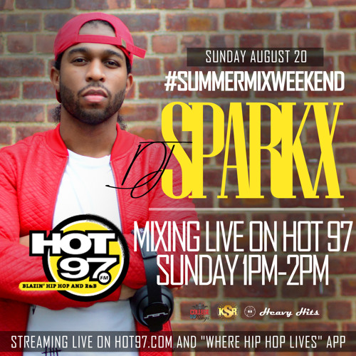 Dj Sparkx on Hot 97 August 20 2017