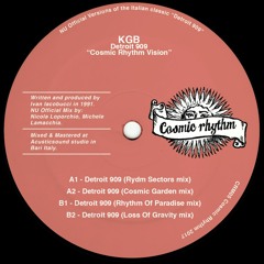 Premiere: KGB – Detroit 909 (Rhythm Of Paradise Mix) [Cosmic Rhythm]