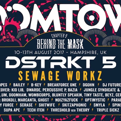 Supa Ape @ The Sewage Workz, Boomtown Fair 2017