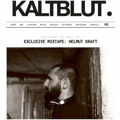 Helmut Kraft Monday Detox For KALTBLUT Berlin