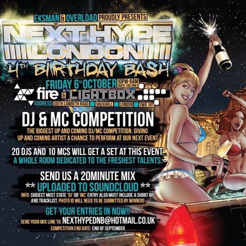 DJ U4RIA - Next Hype 4th Birthday Bash Comp Entry (3 Deck) *WINNING ENTRY*