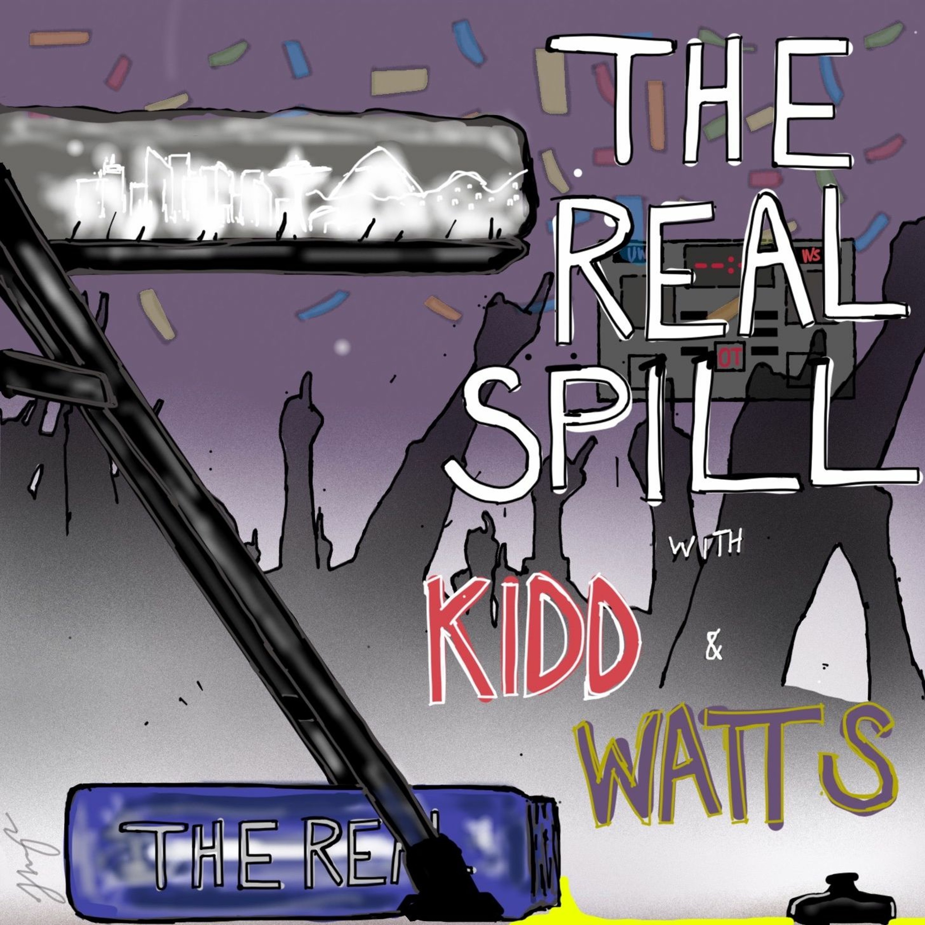 Trent Johnson delivers The Real Spill! episode artwork
