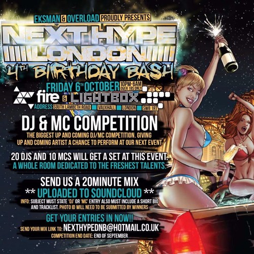 TOMPA T - NEXT HYPE #17 4TH BIRTHDAY DJ COMP ENTRY