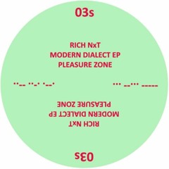 PLZ003S - Rich NxT - Modern Dialect EP