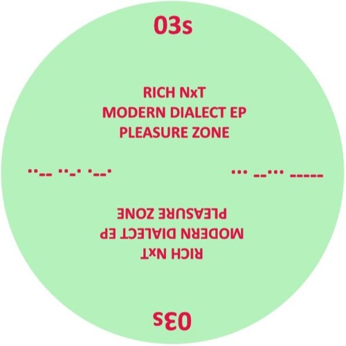 PLZ003S - Rich NxT - Modern Dialect EP