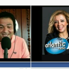 تسجيل لقاء إذاعي حول واقع الشباب. الإعلامية ليلى بنلعربي تستضيف الكوتش رشيد في برنامج حريتك على أتلانتيك