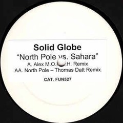 Solid Globe - North Pole (Thomas Datt 2k6 Revision)