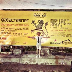 Factor B - Live @ Gatecrasher, Indonesia, Bali (Sunset Rooftop Set)