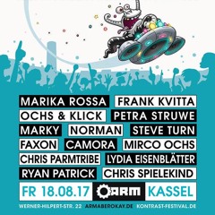 Frank Kvitta @ ARM Kassel - Kontrast Festvial Warmup 18.08.17