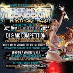 Next Hype #17 4th Birthday Bash Dark Humour DJ Entry