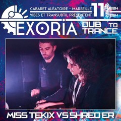 Shred'er vs Miss Tekix - Exclusive Liveset @ Exoria 2017
