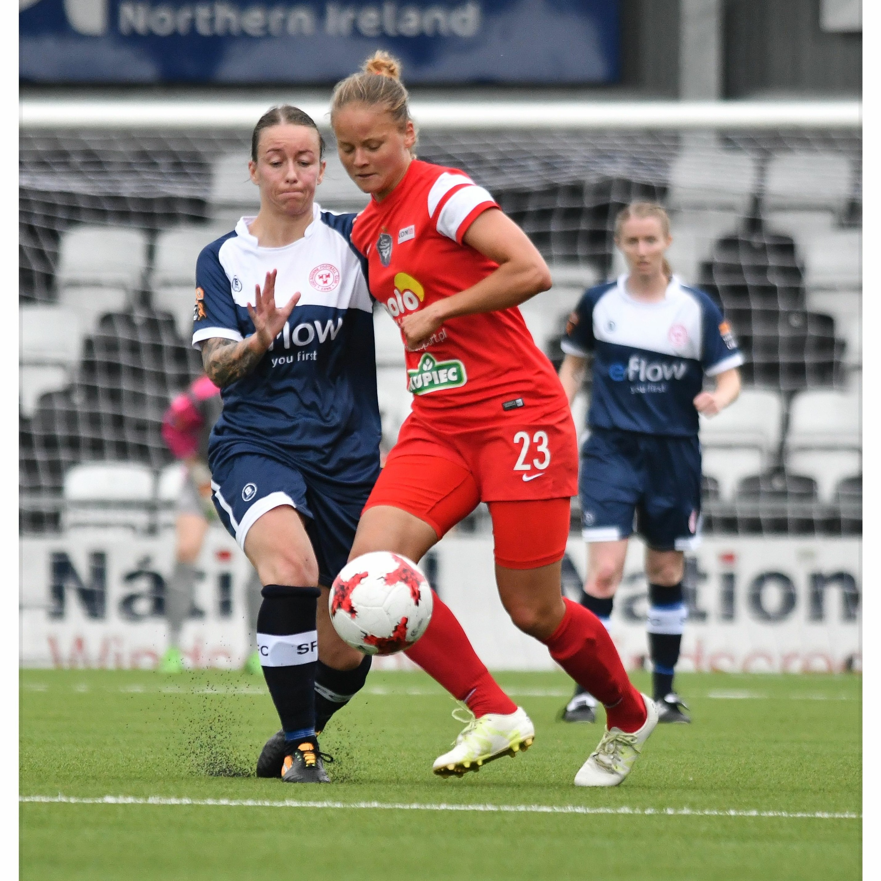 Pearl Slattery after Shelbourne's 0-0 draw with PK-35 Vantaa