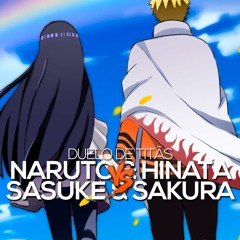 Naruto e Hinata VS. Sasuke e Sakura | Duelo de Titãs Part. Felícia Rock e Sárcelli