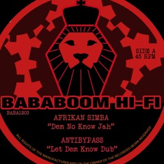 BABA1203A - ANTIBYPASS - LET DEM KNOW DUB