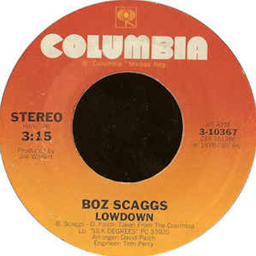 EP・7\" 89年オリジナル 阿川泰子 / LOWDOWN Boz Scaggs Boz Scaggs - Lowdown (Extended Version) - YouTube