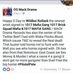 Mack Dramma/Brick squad Diss