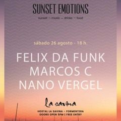 Felix Da Funk @ Sunset Emotions Formentera Hostal La Savina