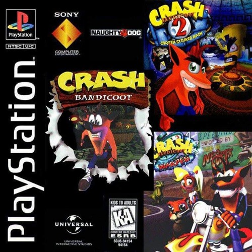 Crash Bandicoot 2:Cortex Strikes Back Playstation 1 PS1 Game For Sale