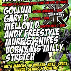 DJ MELLOW-D!!  NO MANS LAND!! MC"S JD, MARCUS B2B