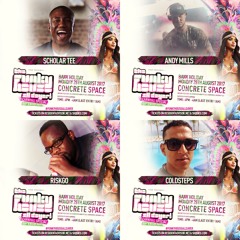 Scholar Tee x Andy Mills x Riskgo x Coldsteps @ Concrete Space, Shoreditch 28.08.17